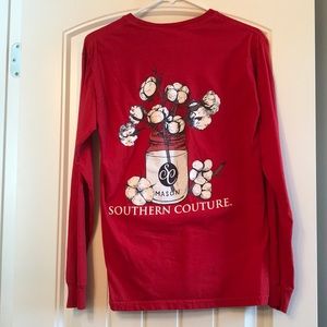 Southern couture long sleeve tee